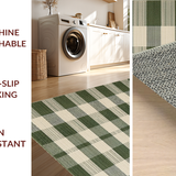 Chic Green Tiled Motif(Beige)