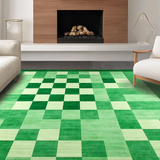 Artistic Dark Green Linear Design(Green)