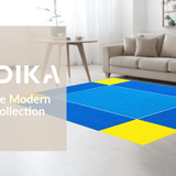 Fun Blue Playful Patterned(Blue)