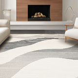 Artistic Grey and Beige Fusion(Beige)