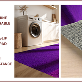 Ultra Soft Area Rug, Non Slip, Stain Resistant, Washable Area Rugs for Living Room, Bedroom, Plush Shaggy Kids(Purple)