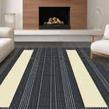 Ultra Soft Area Rug, Non Slip, Stain Resistant, Washable Area Rugs for Living Room, Bedroom, Rustic Animal Print Decorative Piece(Gray)
