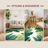 Contemporary Coastal Paradise Design(Green)