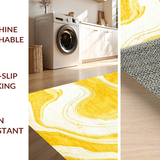 Elegant Light Yellow Tiled Design(Yellow)