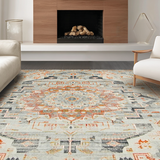 Sophisticated Faded Floral Design(Gray)