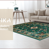 Vintage Ethnic Ornate Medallion(Green)