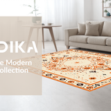 Cozy Rustic Ogee Textured Style(Beige)