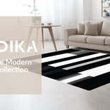 Chic Minimalist Reversible Stripes(Black)