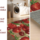 Cherry Bomb Bow with Strawberry Accents and Charming Pink Overlay(Red)