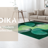 Eclectic Abstract Green Tones(Green)