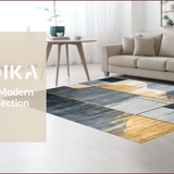 Contemporary Grey Tiled Composition(Gray)