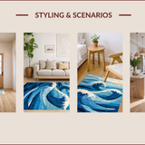 Delicate Beachy Hues with Depth(Blue)