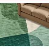Ultra Soft Area Rug, Non Slip, Stain Resistant, Washable Area Rugs for Living Room, Bedroom, Vintage Sage Green Large Meditation Room Rug(Green)