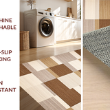 Mid Century Neutral Geometric Charm(Beige)