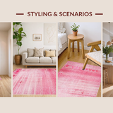 Contemporary Fluffy Playful Shape(Pink)