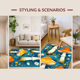 Charming Vintage Botanical Display(Blue)