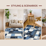 Refined Contemporary Circular Elements(Blue)