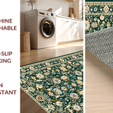 Tranquil Vintage Symmetrical Motif(Green)