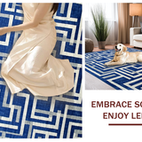 Sophisticated Tiled Fusion(Blue)