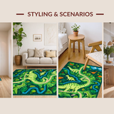 Cheerful Cretaceous Journey Layout(Green)