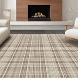 Elegant Toned Grid(Beige)