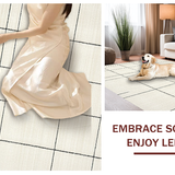 Luxe White Faux Fur Appeal(Beige)