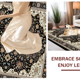 Elegant Ethnic Medallion Motif(Black)