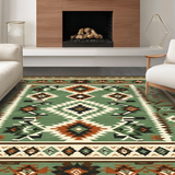 Vibrant Cultural Tiled Aesthetic(Green)