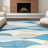 Vibrant Textured Farmhouse Design(Blue)