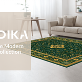 Elegant Geometric Green Elegance(Green)