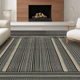 Elegant Multicolored Braided Motif(Beige)