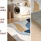 Luxurious Dual Tone Curvilinear Design(Blue)