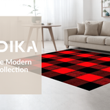 Whimsical Plaid Design Element(Red)