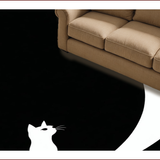 Ultra Soft Area Rug, Non Slip, Stain Resistant, Washable Area Rugs for Living Room, Bedroom, Contemporary Cozy Black and White Pattern(Black)