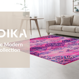 Chic Colorful Ogee Influence(Pink)