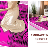Artistic Tiger Silhouette Appeal(Pink)