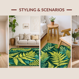 Elegant Rustic Geometric Harmony(Green)