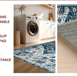 Trendy Distressed Blue Aesthetic(Blue)