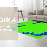 Bright Cheerful Wildlife Illustration(Green)