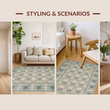 Contemporary Neutral Geometric Influence(Beige)