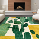 Charming Cute Cactus Illustration(Green)