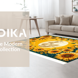 Artistic Moonbeam Floral Design(Yellow)