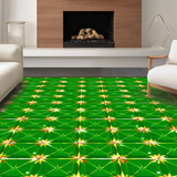 Playful Gold Coin Accents(Green)