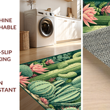 Elegant Pastel Leaf Motif(Green)