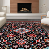 Minimalist Toned Floral Style(Black)