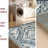 Modern Stylish Floral Composition(Blue)