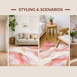 Elegant Pink Marble Aesthetic(Pink)