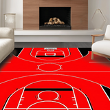 Contemporary Athletic Print Design(Red)