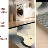 Contemporary Neutral Toned Waves(Beige)