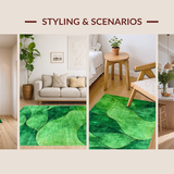 Chic Distressed Modern Color Wash(Green)